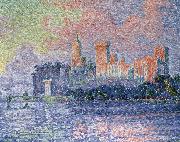 Paul Signac, evening avignon